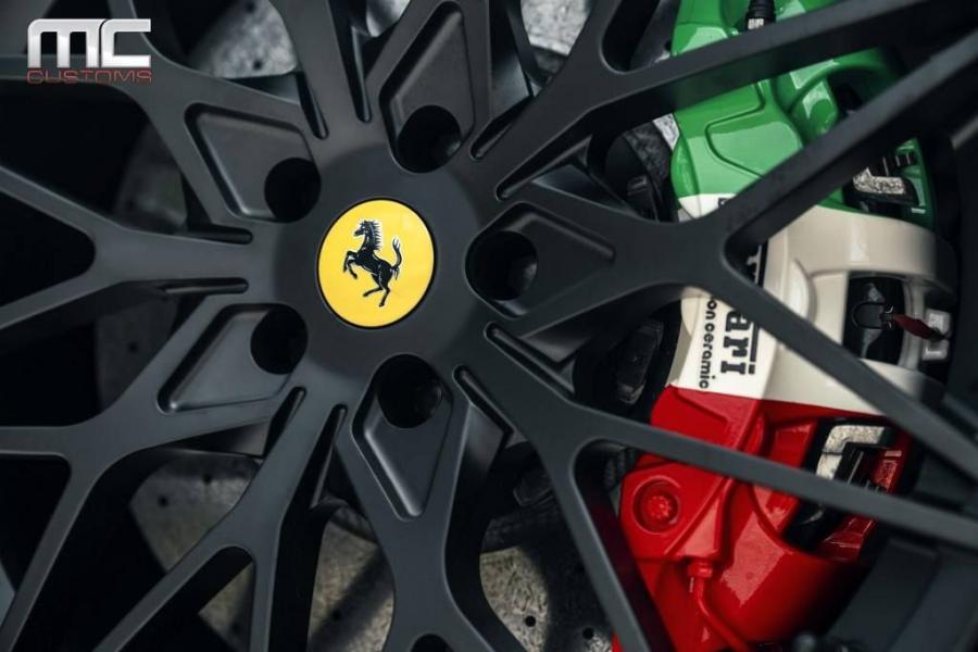 Колеса Ferrari 488 Spider by MC Customs 2018 года  (фото 17 из 20)
